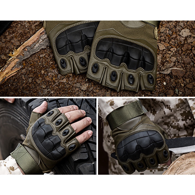 J.o.y Găng Tay Thể Thao Hở Ngón Chất Lượng Cao Cho Nam #058