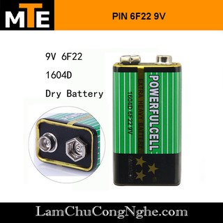 Pin vuông 9V 6F22 Chuyên dùng cho Micro không dây