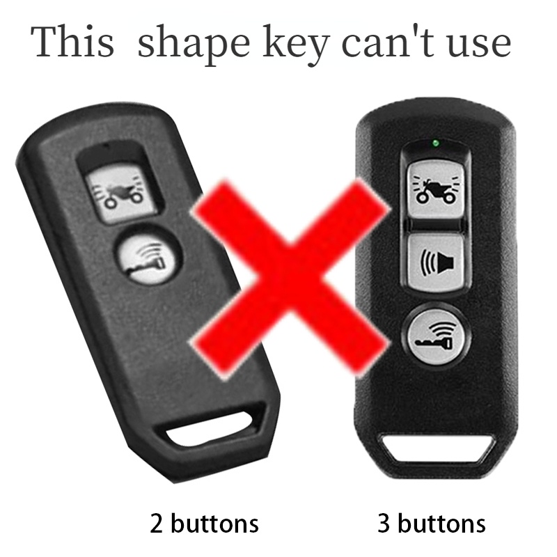 Vỏ Bọc Chìa Khóa Điều Khiển Từ Xa 3 Nút Bằng Hợp Kim Cho HONDA PCX160 VISION SH350 PCX 160