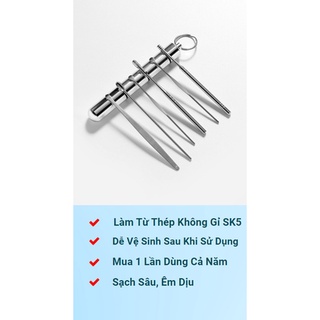 Dụng cụ lấy ráy tai 6 món cao cấp