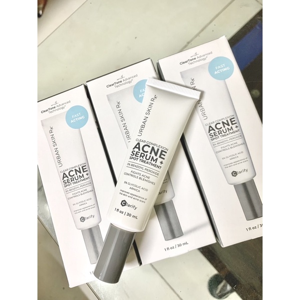 Kem Gảm Mụn, Ngừa Thâm, clear complexion acne serum + spot treatment | URBANSKINRX