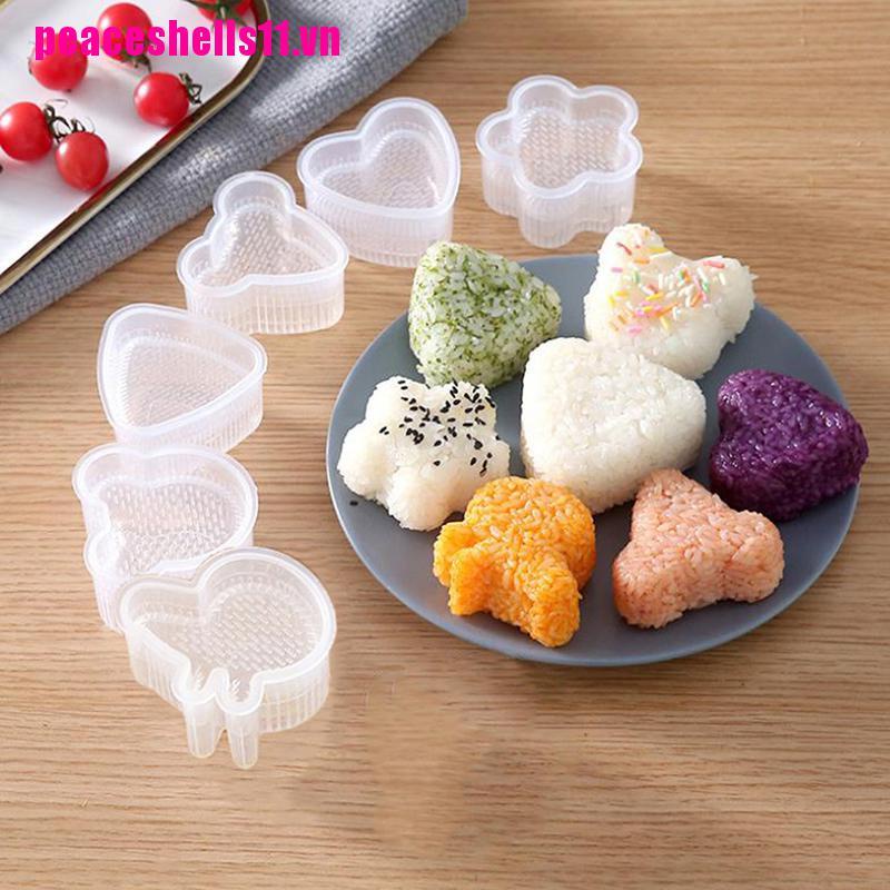 1 Bộ Khuôn Làm Cơm Bento Sandwich Diy Cho Nhà Bếp