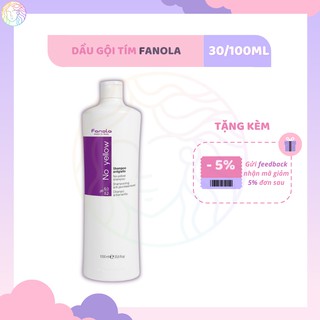 Dầu gội tím FANOLA khử vàng cho tóc tẩy
