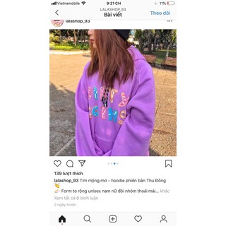 ☀️Áo Hoddie Nỉ Tím Dirty Coins