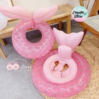 Phao Bơi Chống Lật An Toàn Cho Bé 0-8 Tuổi Kèm Bơm Hottrend Hàn Quốc