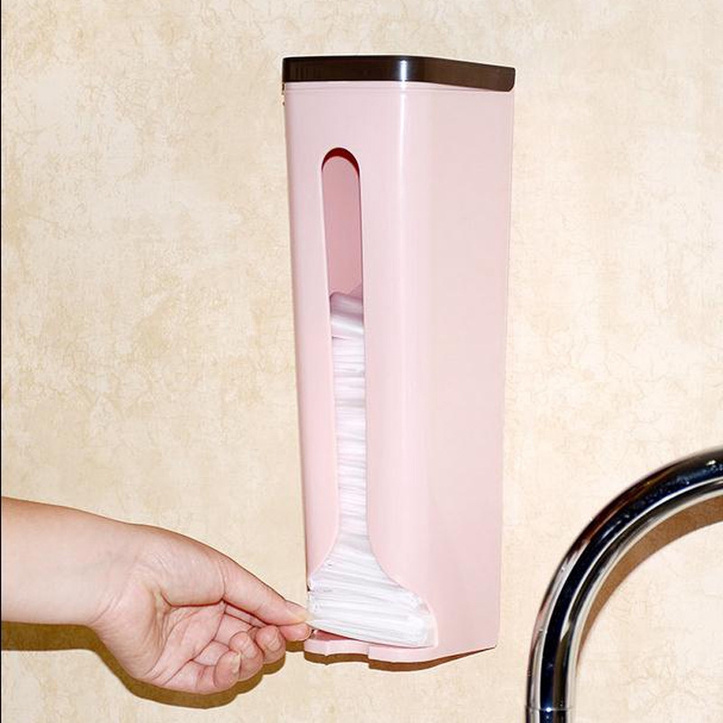 Hộp nhựa treo tường đựng rác nhà bếp phân loại đồ lặt vặt