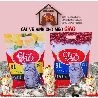 Cát vệ sinh cho mèo CIAO 9l