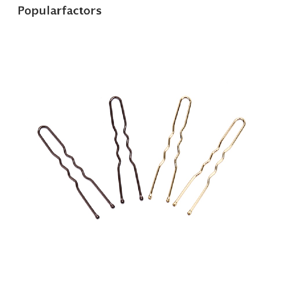 Bộ 20 Kẹp Tóc Kim Loại Hình Chữ U Cho Nữ