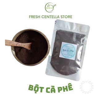 Bột cafe nguyên chất tẩy tế bào chết + tắm trắng + dưỡng da