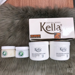 KEM DUỖI ÉP THẲNG , ÉP SIDE TÓC KELLA COLLAGEN STRONG ( không cần nhiệt )