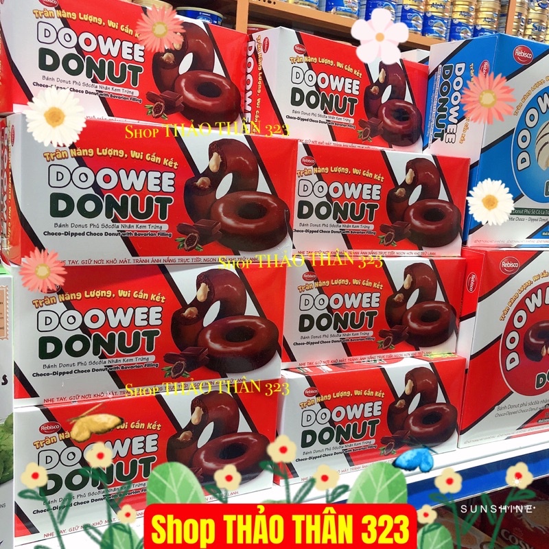 BÁNH DONUT DOOWEE 300g ( Vị Dâu, Vị Sôcôla)