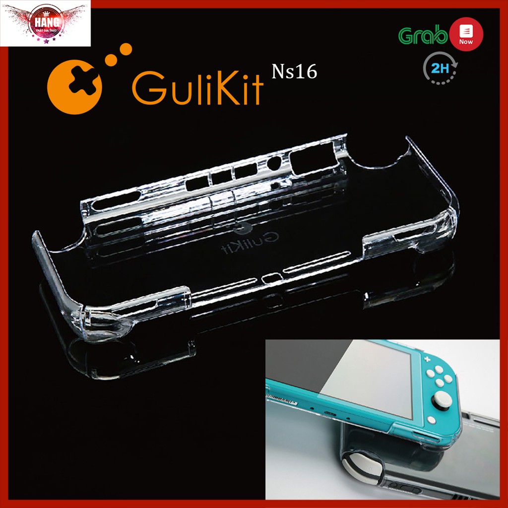 Gulikit Ns16 case bảo vệ full trong suốt cho N-Switch Lite