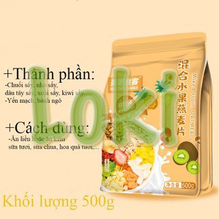 [Mã 156FMCGSALE hoàn 8% đơn 500K] [HÀ NỘI - GIÁ TỐT] Ngũ Cốc Dinh Dưỡng Ăn Kiêng Hỗ Trợ Giảm Cân Mix Trái Cây | BigBuy360 - bigbuy360.vn