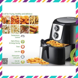 Nồi chiên không dầu Air Fryer Matika MTK-9152 - 5,2 lít Siêu to quay được nguyên con gà