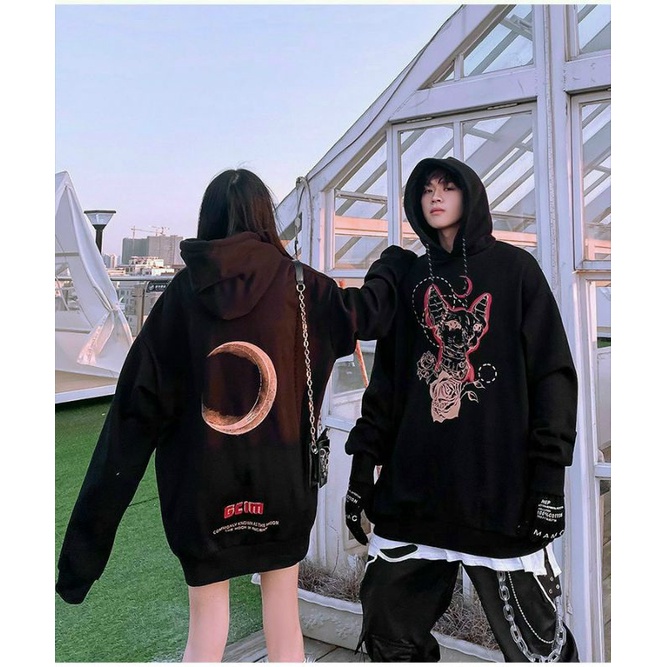Áo hoodie nỉ xịn unisex, Áo cặp nón 2 lớp dày ,in hình chú chó đậm cá tính mẫu thời trang ulzzang thu đông