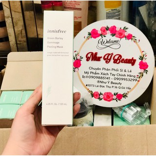 Tẩy da chết Innis Green Barley Gommage Peeling Mask