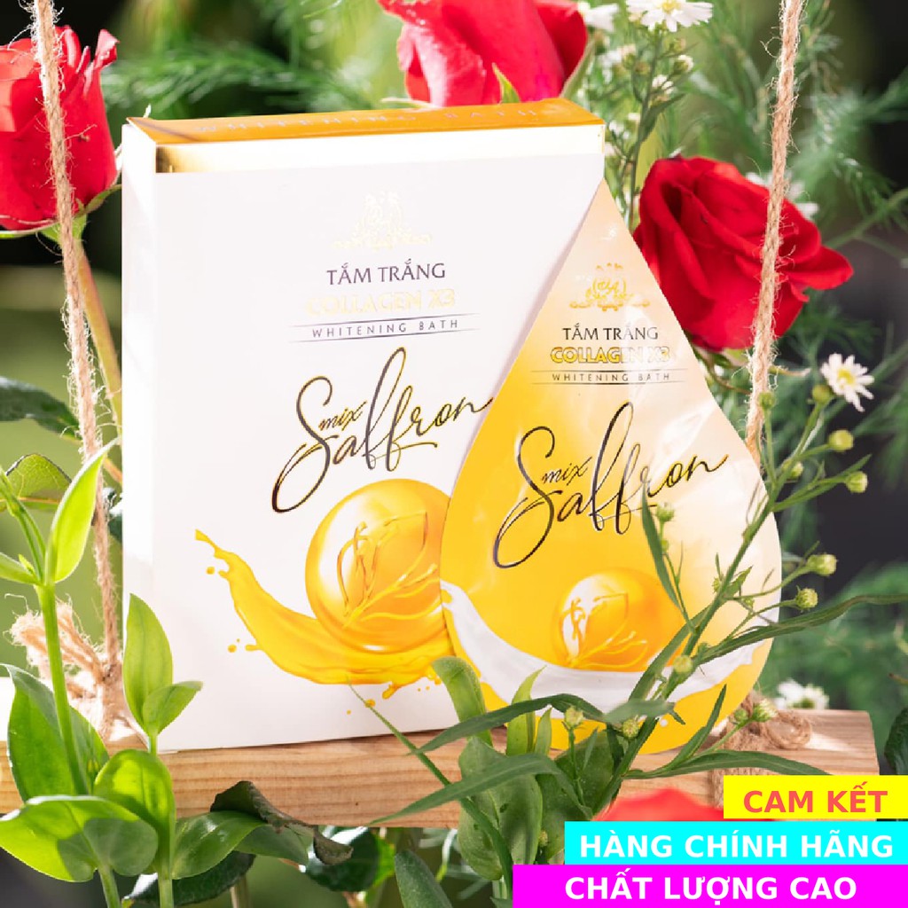  [CAM KẾT CHẤT LƯỢNG] - Tắm trắng saffron X3 hàng chính hãng Mỹ Phẩm Đông Anh | BigBuy360 - bigbuy360.vn