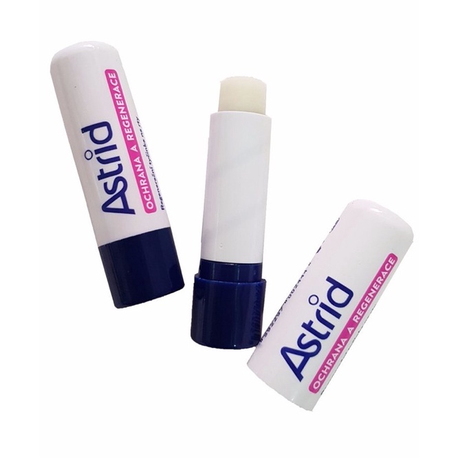 Son dưỡng môi mỡ hươu Astrid Protective &amp; Regenerating Lip Balm dưỡng ẩm, chống khô môi