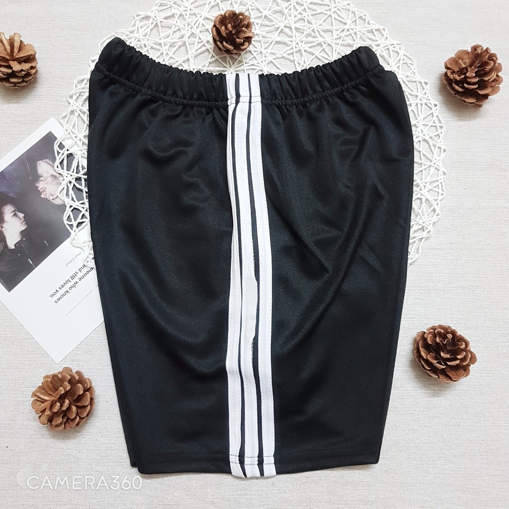 Quần Đùi Short Ba Sọc 💖FREESHIP💖 Quần Short Unisex Nữ Siêu rẻ