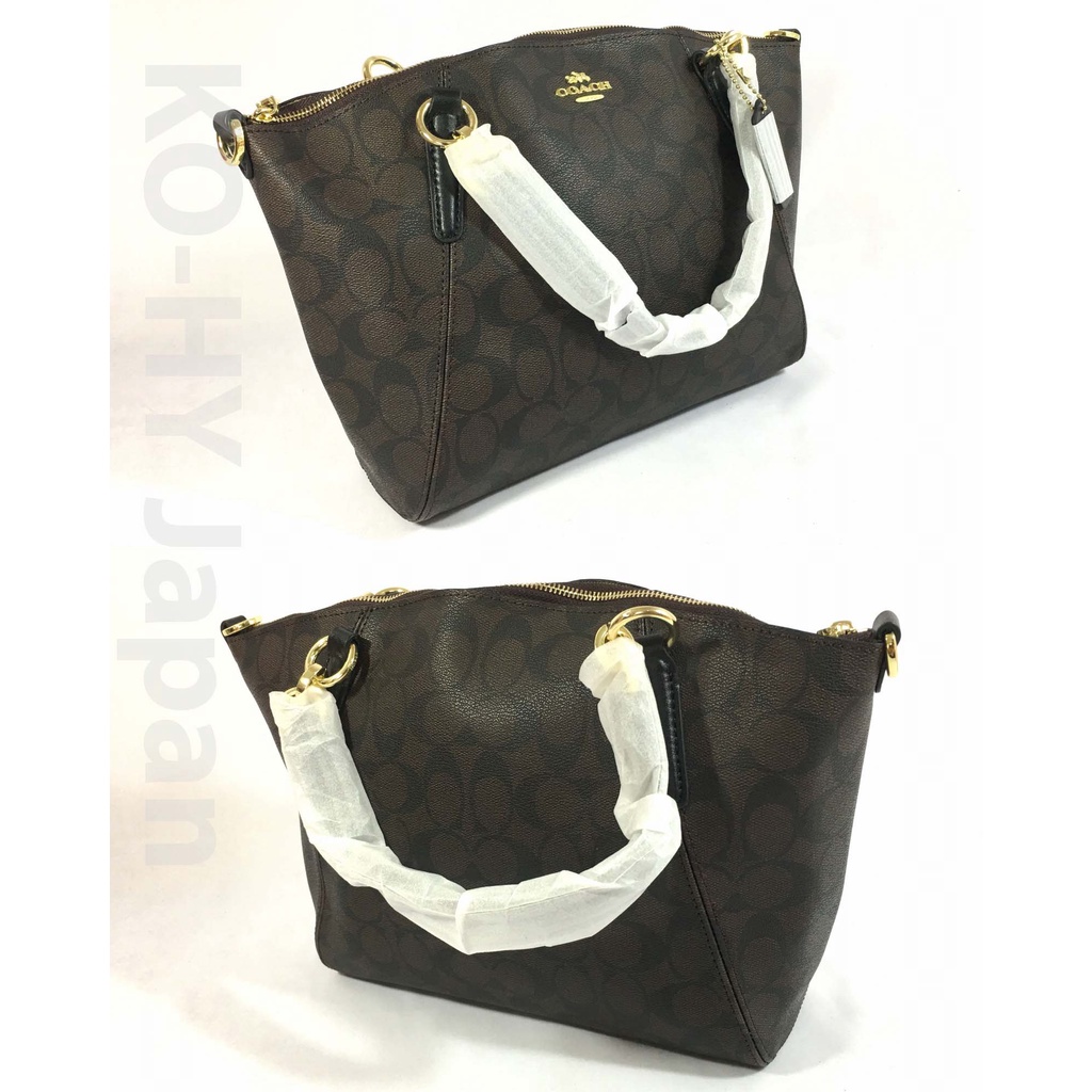 Túi thời trang COACH Handbag-dark brown