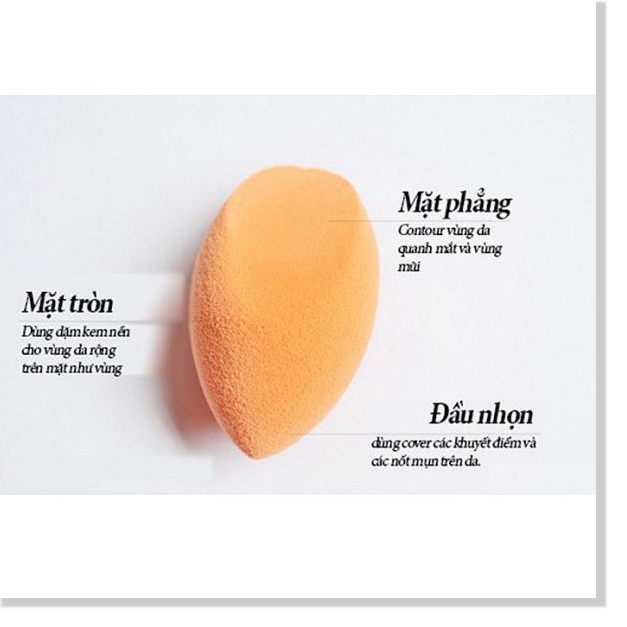 [Mã chiết khấu giảm giá mỹ phẩm chính hãng] Mút Tán Kem Nền Real Techniques Base Miracle Complexion Sponge