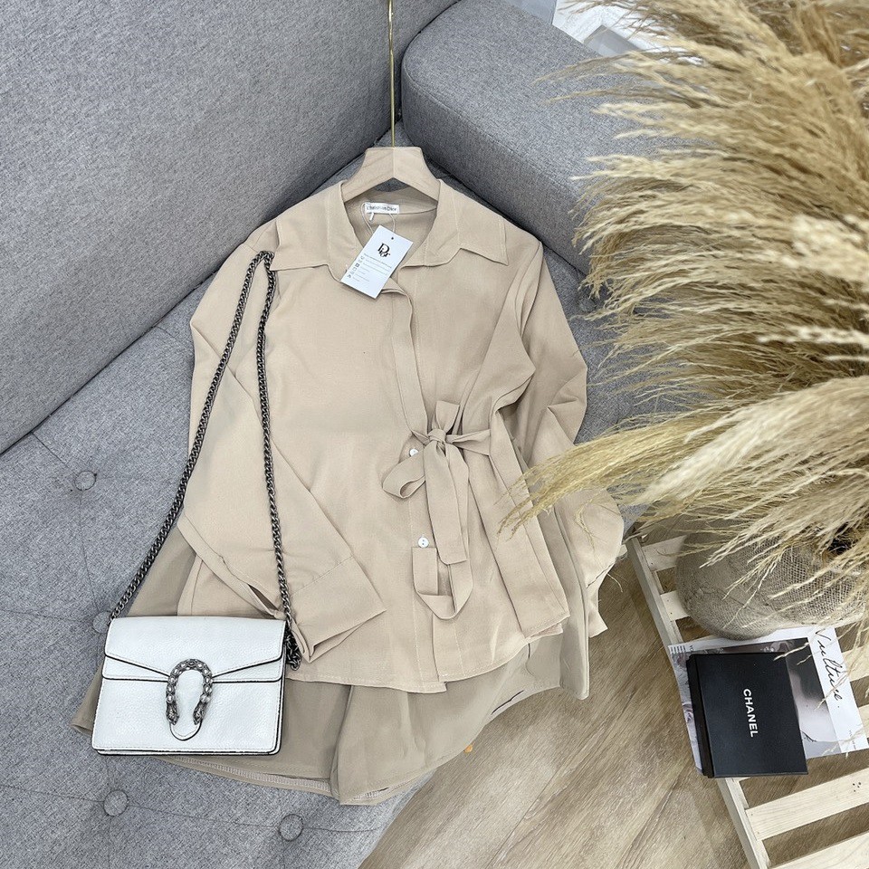 Set đồ nữ áo sơ mi vest kèm quần đùi giả váy vintage siêu xinh, hàng thiết kế đẹp loại 1 (ảnh thật) - Mã XK-S-11 | BigBuy360 - bigbuy360.vn