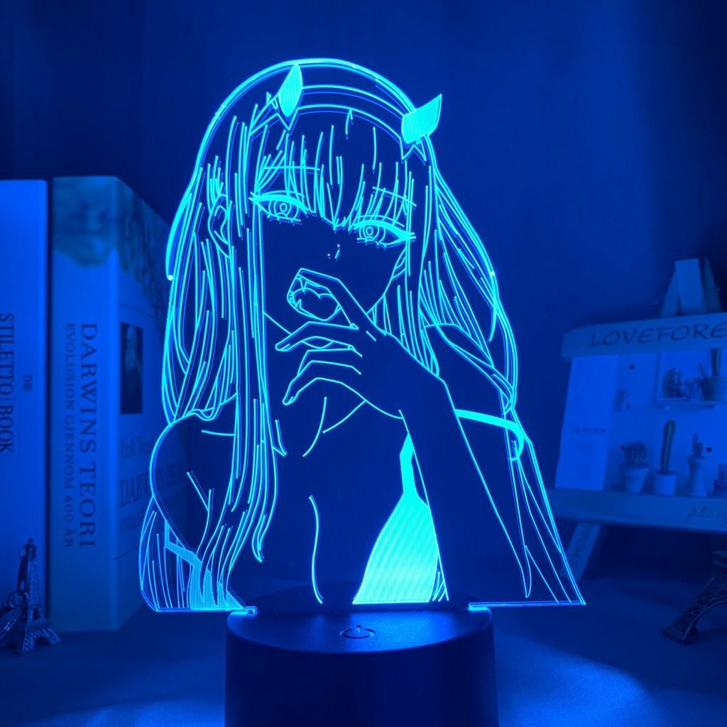 Đèn Led 3D Hình Anime Zero 002 Darling In The Franxx