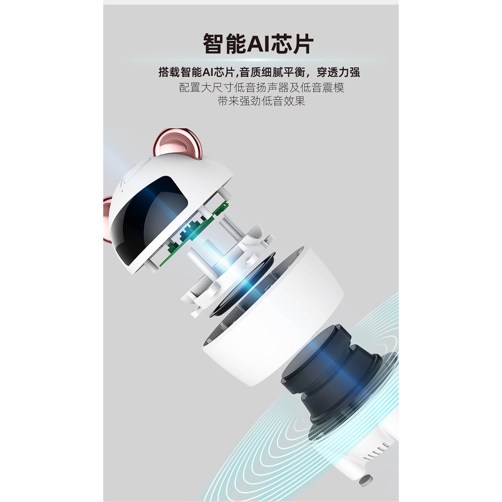 Loa Bluetooth, loa bluetooth mini Thông Minh Q1 với công nghệ AI chính hãng