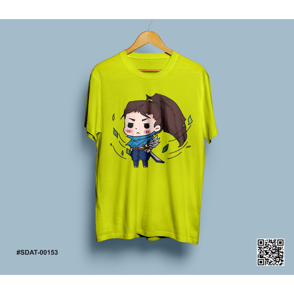 Áo Thun - Gaming - LOL - Yasuo Cao Cấp - Unisex