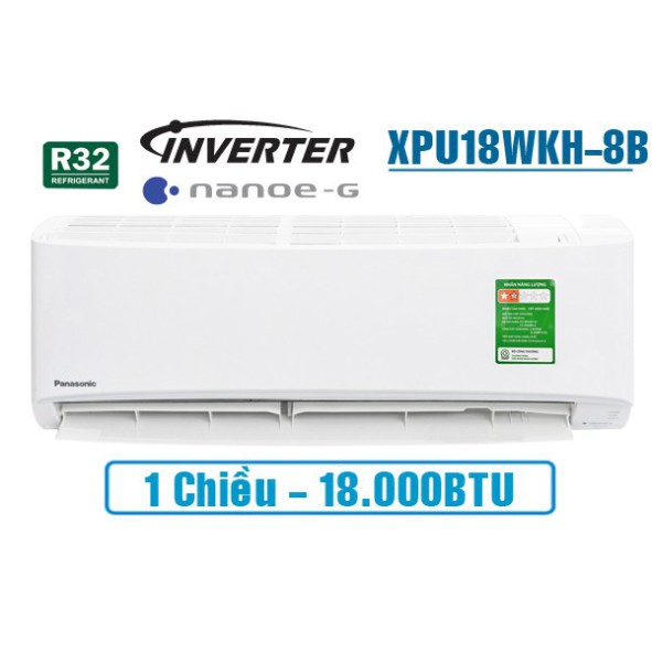 Điều hòa Panasonic 18000BTU 1 chiều inverter XPU18WKH-8