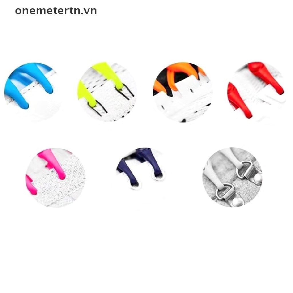 Bộ 12 Dây Giày Silicone Co Giãn Không Cần Buộc