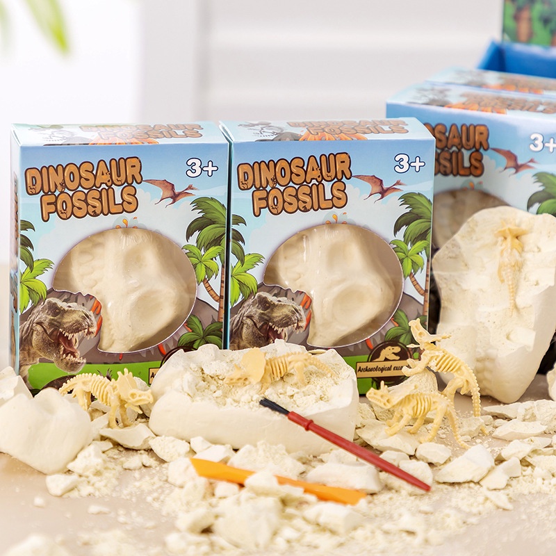 Mô Hình Trứng Khủng Long Hóa Thạch Xương Khủng Long DIY Cho Bé