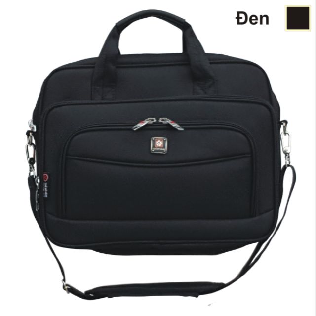 [Nhập mã NKIM60 để giảm 60k] Cặp ngang đen Thủ Đô Vàng (Cỡ nhỏ) - Chính Hãng - Mã SP: C197