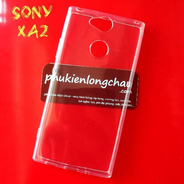 Ốp dẻo trong suốt Sony Xperia XA2 cao cấp loại 1