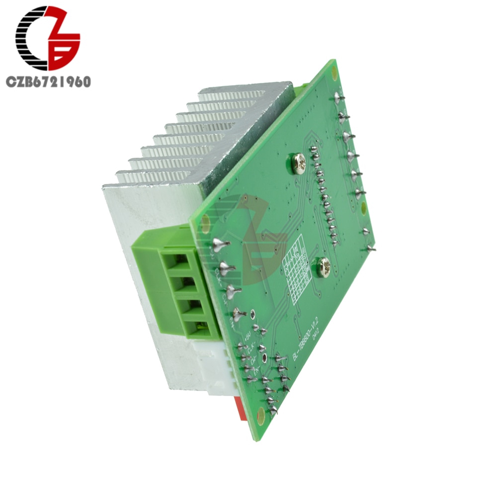 TB6600 DC 10V-45V 4.5A CNC Single-Axis Stepper Motor Driver Controller Board 6N137 High Speed Optical Coupler Automatic Current