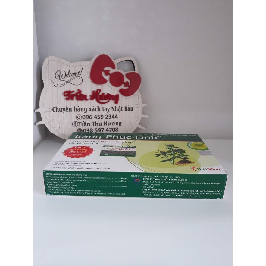 [Chính hãng] Tràng Phục Linh - Tái Tạo Và Phục Hồi Niêm Mạc Đại Tràng (Hộp 20 viên)