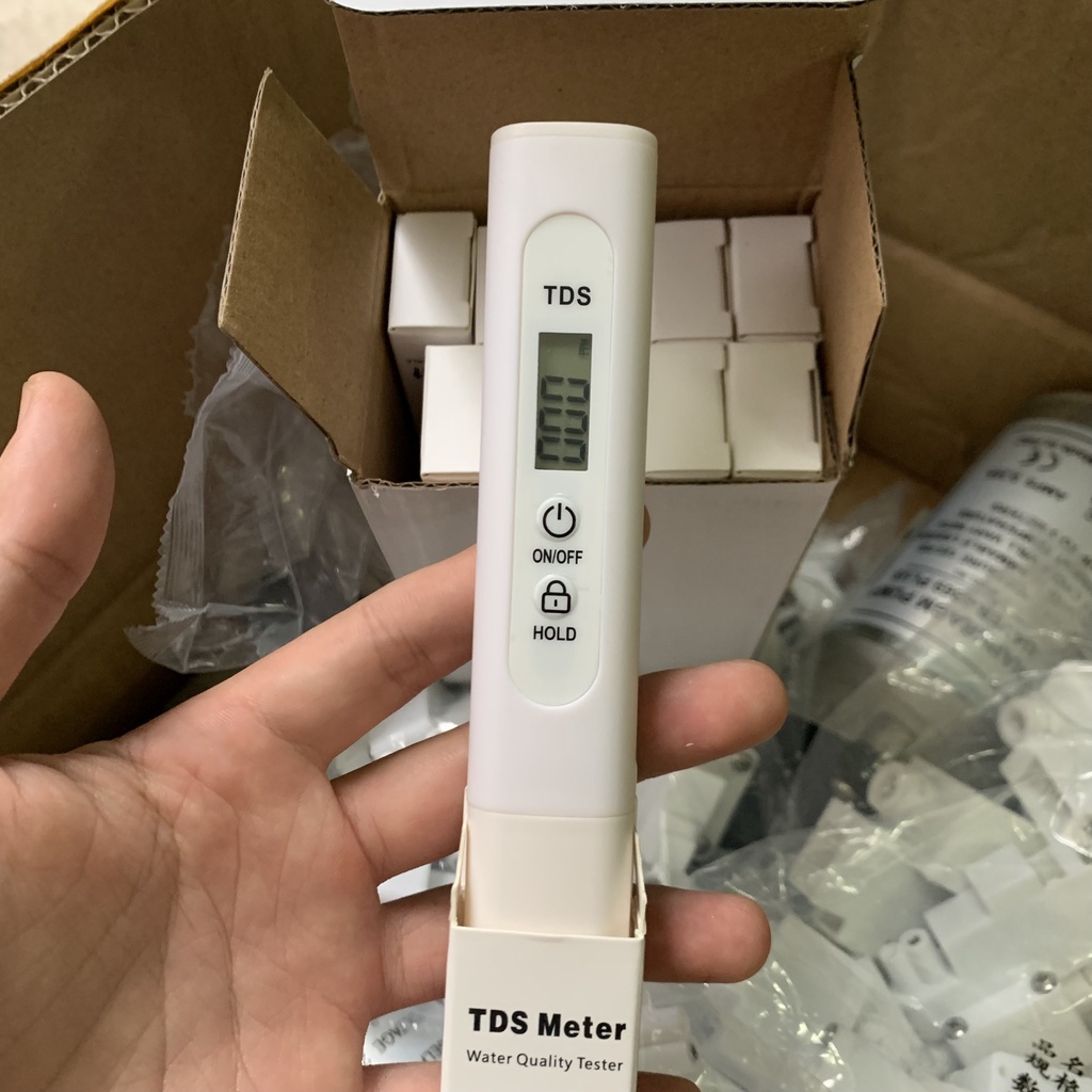 Bút thử nước TDS – Kiểm tra chất lượng nước sinh hoạt, nước uống