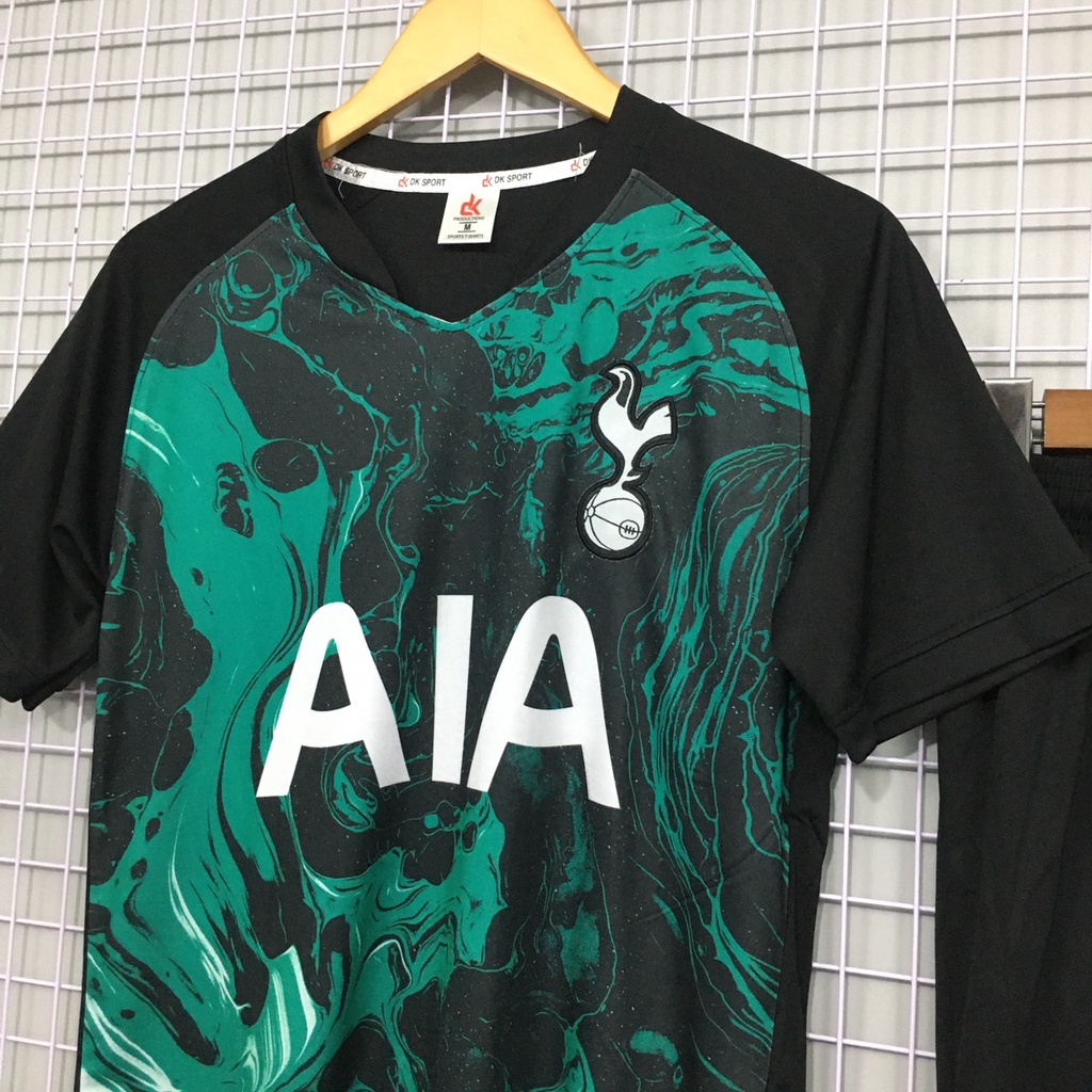 Bộ quần áo đá banh CLB Tottenham Xanh Lý 2022 DK