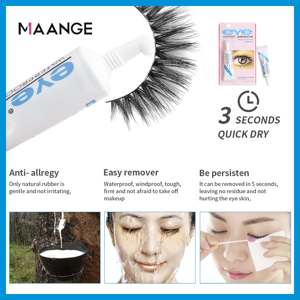 Keo dán mi nhanh khô không dễ rơi ra tiện dụng