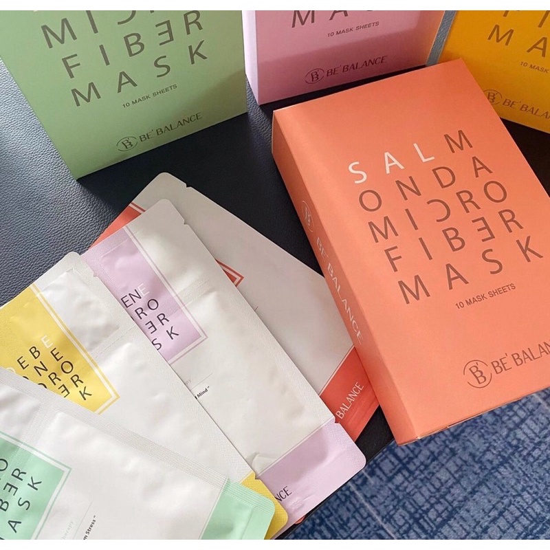 Mặt nạ BE'BALANCE Fiber Mask tách lẻ một miếng