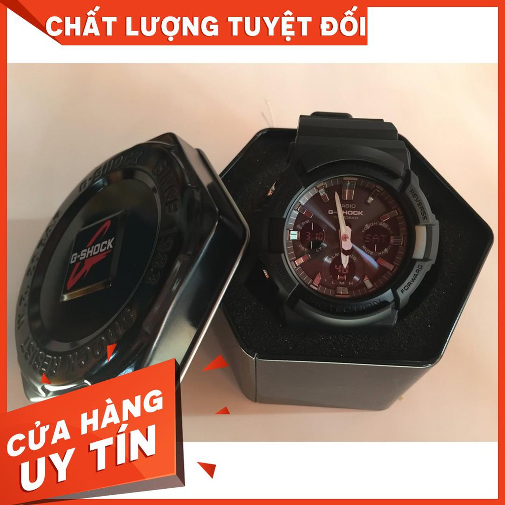 HOT Đồng hồ nam G-SHOCK chính hãng Casio Anh Khuê GAS-100B-1ADR Chống nước tuyệt đối