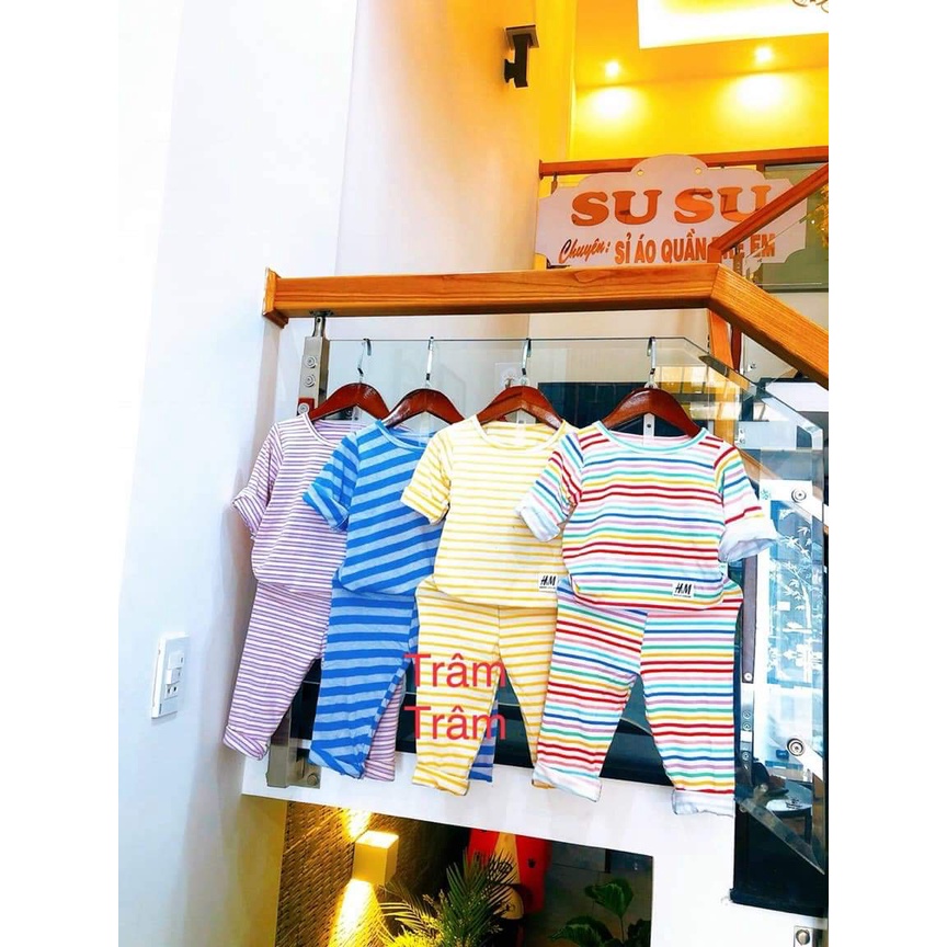 Bộ cotton cute cho bé 1-5 tuổi, chất xịn mịn, mềm mại cho bé.