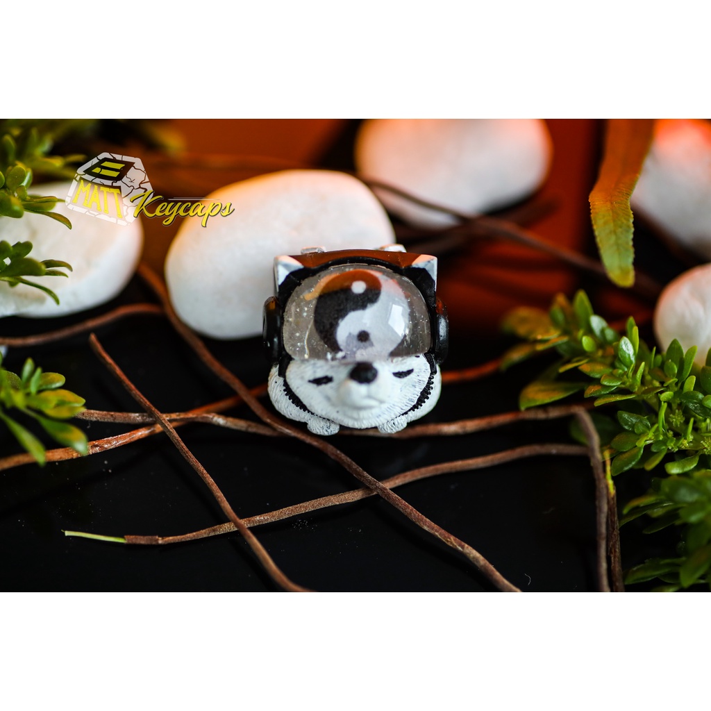 Sirius Keycaps - Âm Dương - Artisan Keycaps - Nút bàn phím cơ - Trang trí bàn phím cơ Sirius