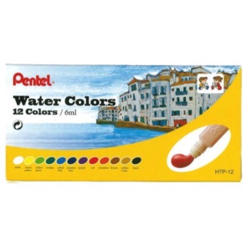 Màu nước pentel 12m;24m