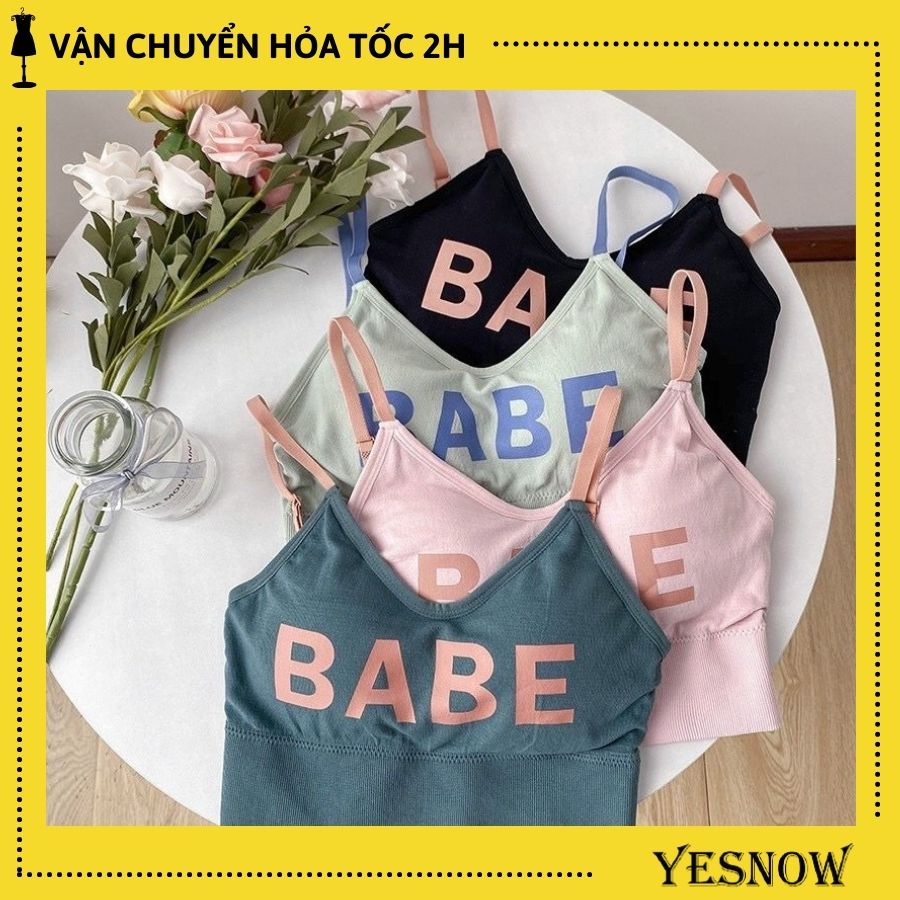 Bra 2 Dây, Khoét lưng BaBe cocoland nâng ngực chất liệu cotton- ôm body co giãn 4c mềm mịn | BigBuy360 - bigbuy360.vn
