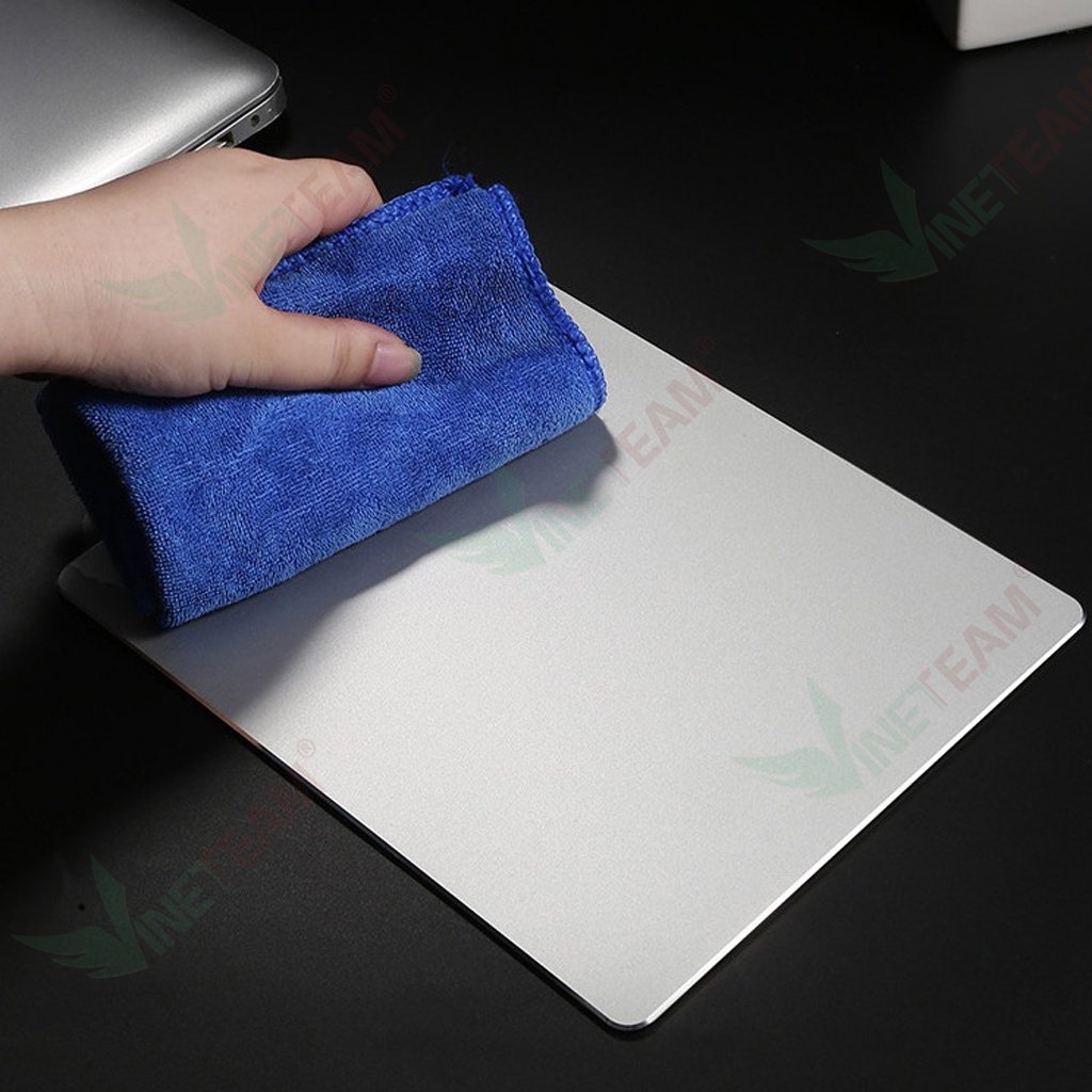 Miếng Lót Chuột Aluminum ( Mouse pad ) - Bàn di chuột nhôm Kích thước 30x24cm -dc4665