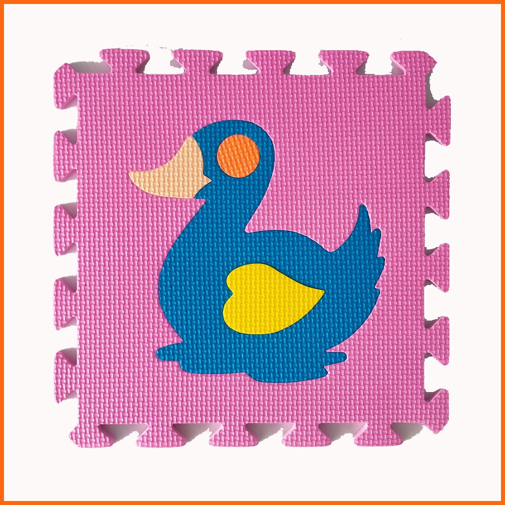 Thảm xốp cho bé hình con vật - Kích thước mỗi tấm 30x30x1cm- Hàng Việt Nam