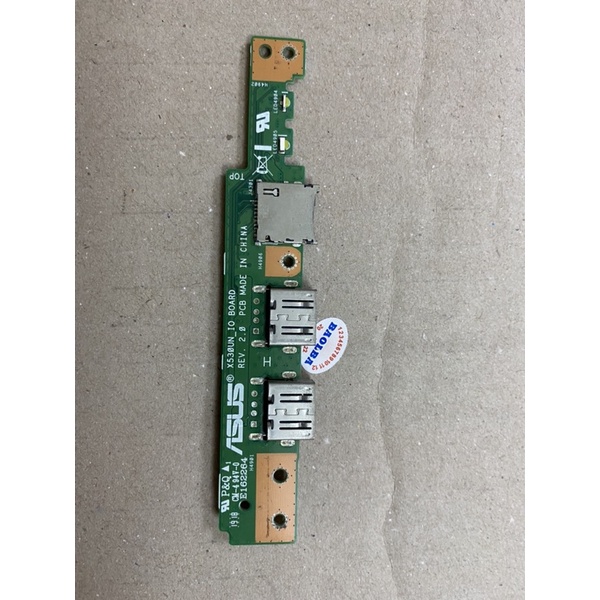 Board cổng usb và thẻ nhớ laptop Asus X530 X530UN