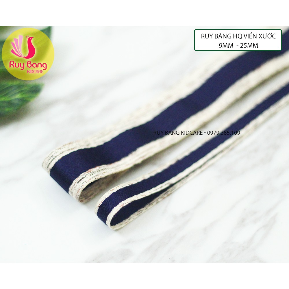 Ruy băng HQ viền xước