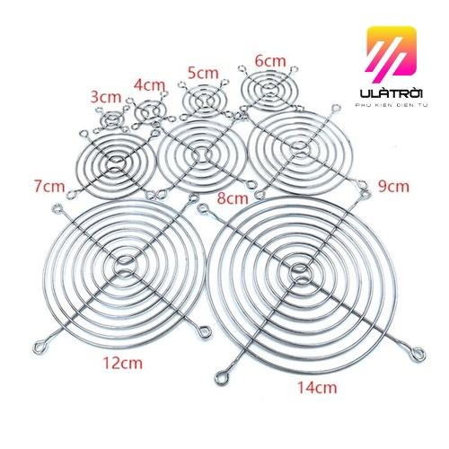 Lưới quạt, Lưới bảo vệ quạt tản nhiệt 4x4/6x6/8x8/9x9/12x12/15x15/20x20 giá tốt